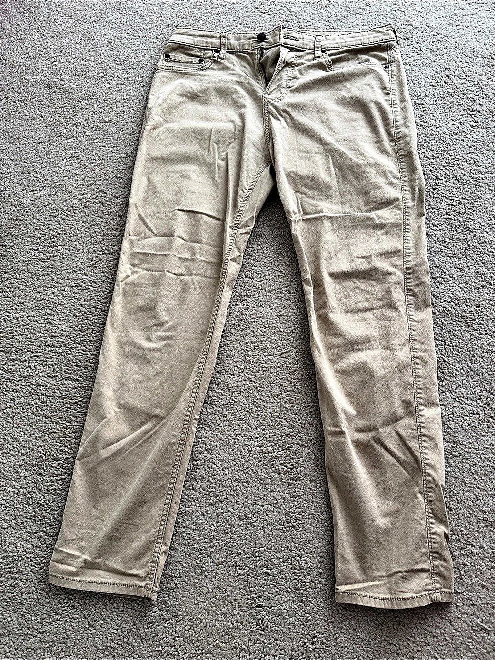 Hollister Epic Flex Skinny Chino Pants Beige Waist 30